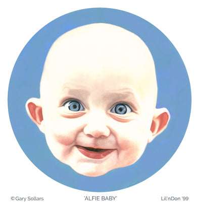 'ALFIE BABY'   Signed LITHO PRINT   Approx 24" x 24.5"  ( 60 x 62cm )