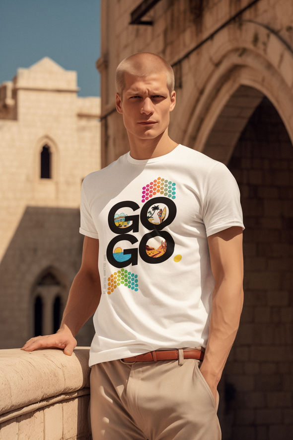 GOGO Unisex Organic Cotton T Shirt