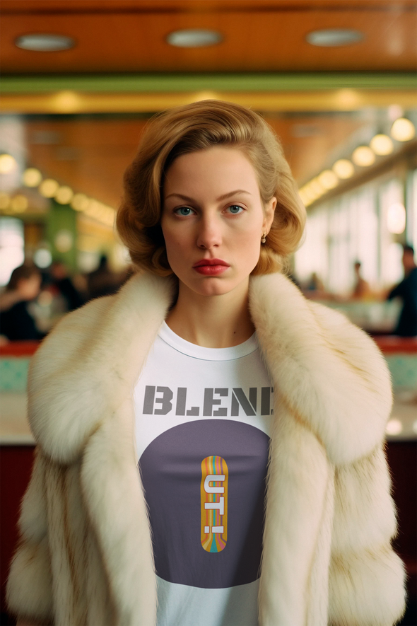 BLEND OUT !  GAY ART-WEAR Unisex Organic Cotton T Shirt