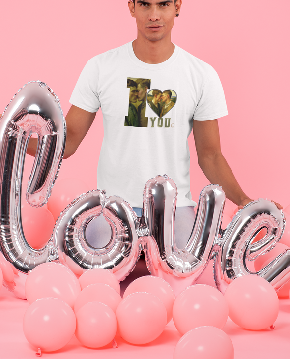 I LOVE YOU Unisex Organic Cotton T Shirt