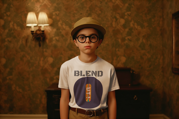 BLEND OUT !  GAY ART-WEAR Unisex Organic Cotton T Shirt