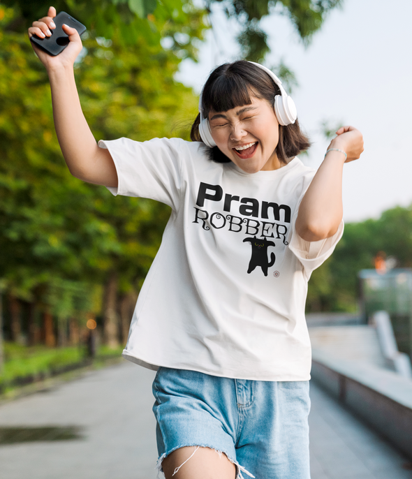 PRAM ROBBER Unisex Organic Cotton T Shirt