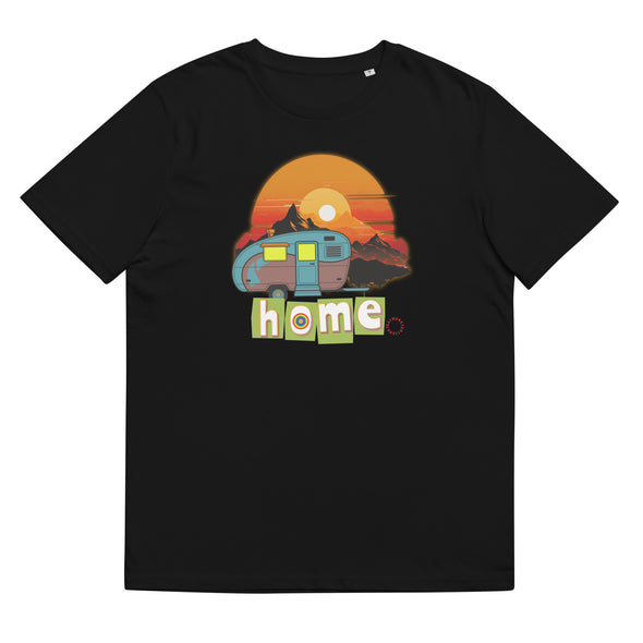 HOME T Shirt . Unisex Organic Cotton T Shirt.