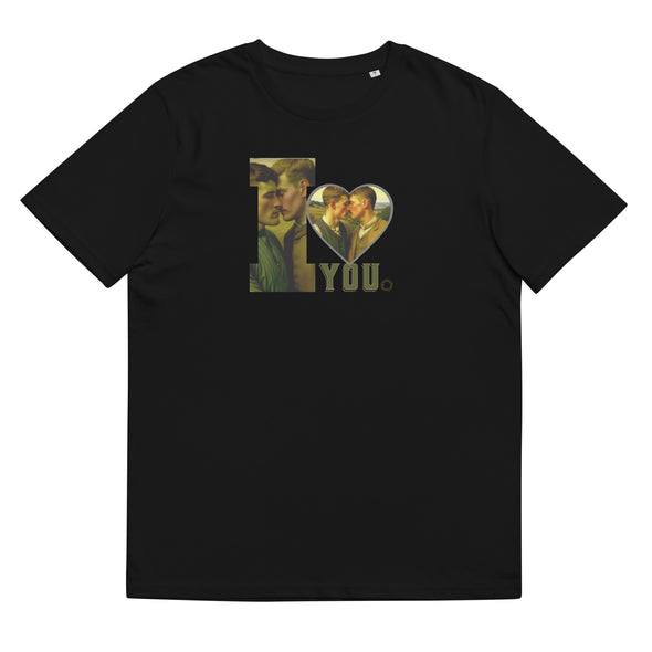 I LOVE YOU Unisex Organic Cotton T Shirt