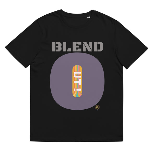 BLEND OUT !  GAY ART-WEAR Unisex Organic Cotton T Shirt