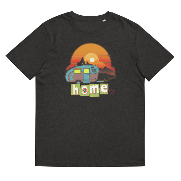 HOME T Shirt . Unisex Organic Cotton T Shirt.