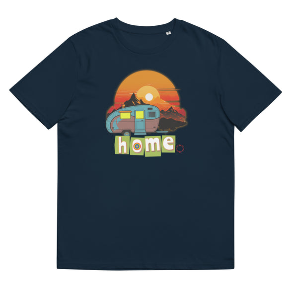 HOME T Shirt . Unisex Organic Cotton T Shirt.