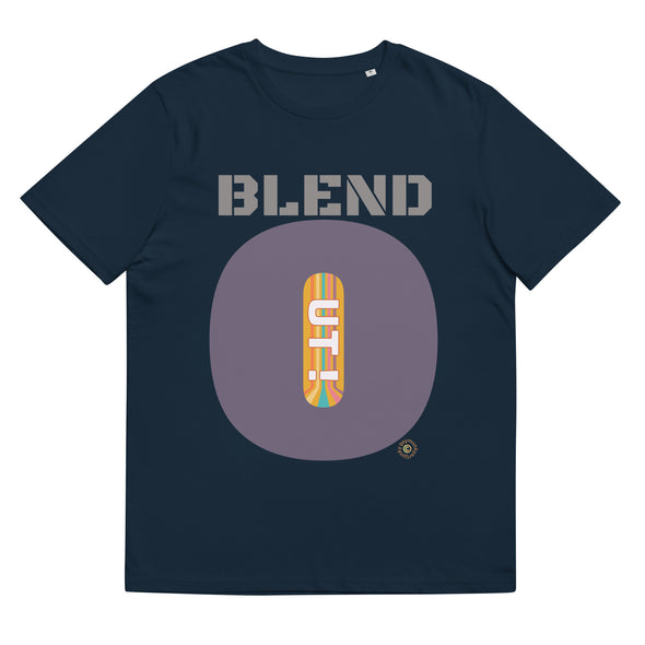 BLEND OUT !  GAY ART-WEAR Unisex Organic Cotton T Shirt