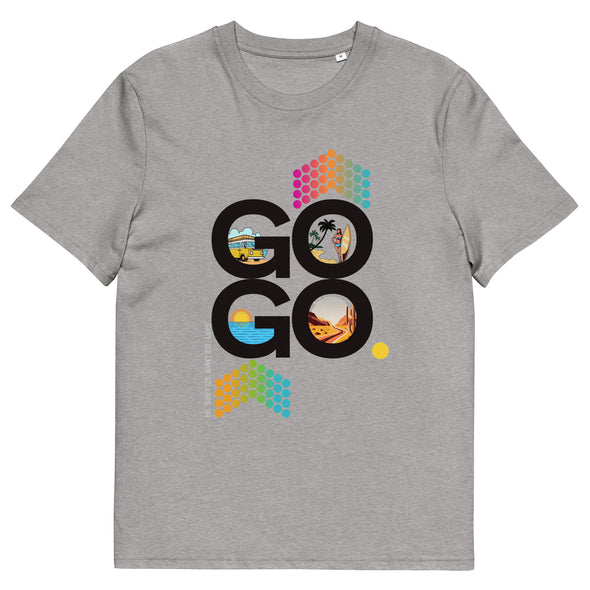 GOGO Unisex Organic Cotton T Shirt