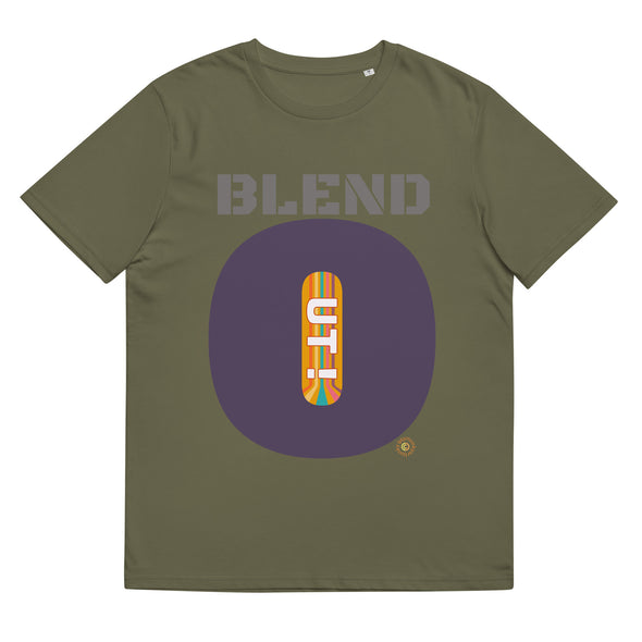 BLEND OUT !  GAY ART-WEAR Unisex Organic Cotton T Shirt