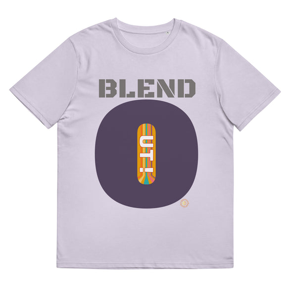 BLEND OUT !  GAY ART-WEAR Unisex Organic Cotton T Shirt