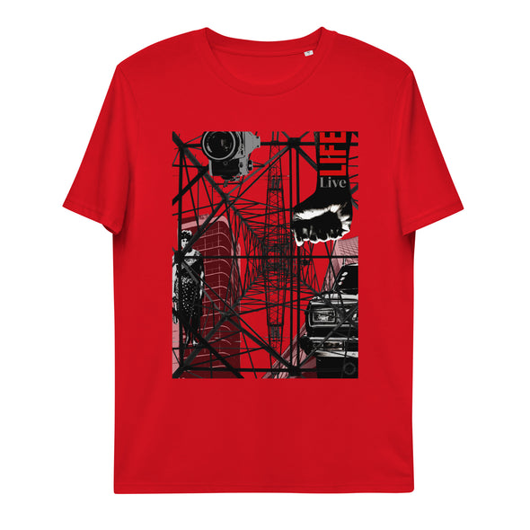LIVE LIFE  Double Image Unisex Organic Cotton T Shirt