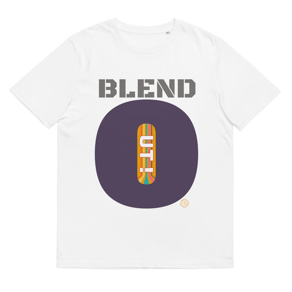BLEND OUT !  GAY ART-WEAR Unisex Organic Cotton T Shirt