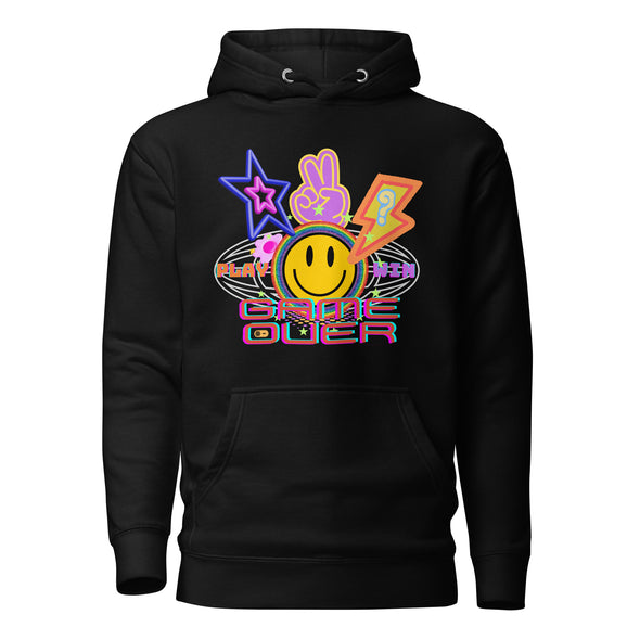 PLAY WIN GAME OVER Unisex Hoodie .T Shirt Overwear.