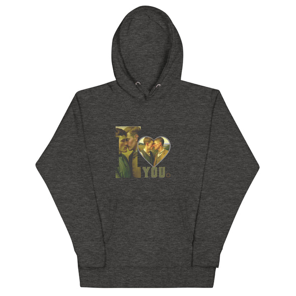 I LOVE YOU Unisex Cosy Hoodie