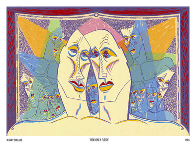 'HEAVENLY FLESH'                        Giclée Print .      PAINTINGS Prints