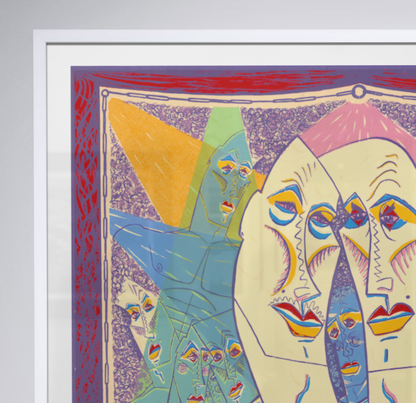 'HEAVENLY FLESH'                        Giclée Print .      PAINTINGS Prints