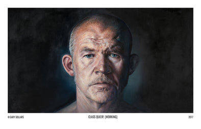 CLASS QUEER ! (Working)             Self portrait.  Giclée Print      PAINTINGS Prints