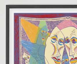 'HEAVENLY FLESH'                        Giclée Print .      PAINTINGS Prints