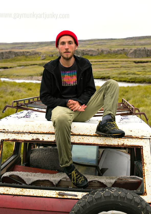 BLENDOUT  GAY ART WEAR Unisex Organic Cotton T Shirt
