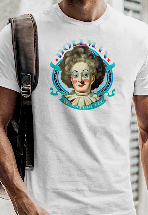 DOLLMAN 'AU NATURELLE' Unisex Organic Cotton T Shirt