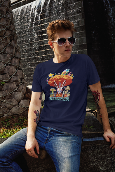 BONKAZLAA   Unisex Organic Cotton T Shirt GAY ART WEAR.