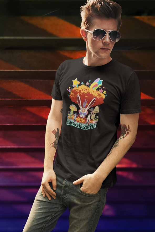 BONKAZLAA   Unisex Organic Cotton T Shirt GAY ART WEAR.