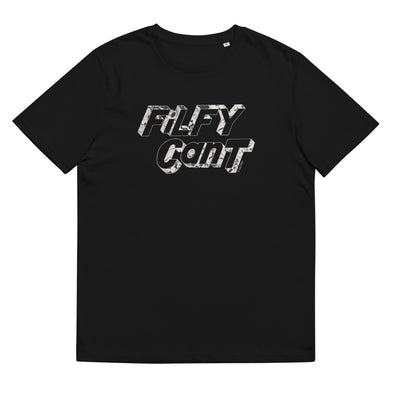 Unisex Organic Cotton T Shirt FILFY CANT T Shirt colour text