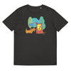 Anthracite dark grey bown Organic cotton T ShirtI. I could look at you all day...a cute design to give to someone you like .