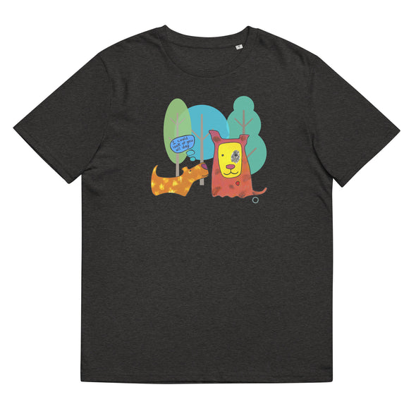 Anthracite dark grey bown Organic cotton T ShirtI. I could look at you all day...a cute design to give to someone you like .