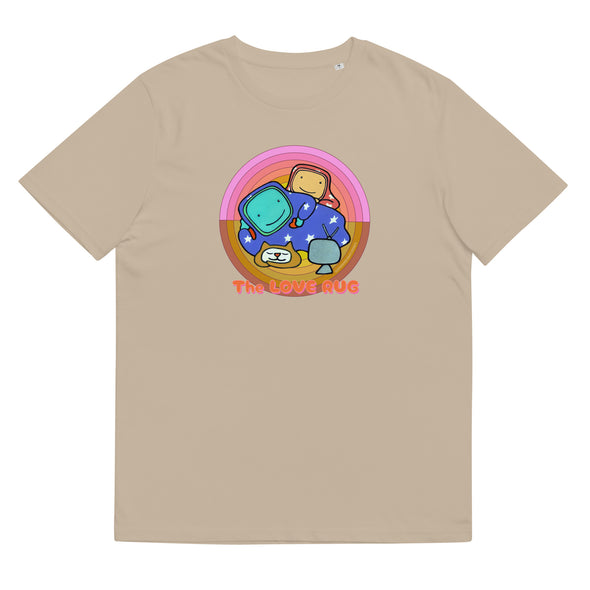 THE LOVE RUG. Unisex Organic Cotton T Shirt