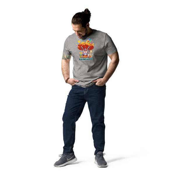 BONKAZLAA   Unisex Organic Cotton T Shirt GAY ART WEAR.