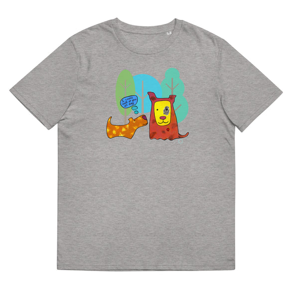 Light grey Organic cotton T ShirtI. I could look at you all day...a cute design to give to someone you like .