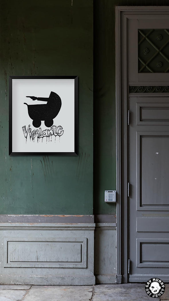 VIGILANTE            Giclée Print              GRAPHIC SLOGANS