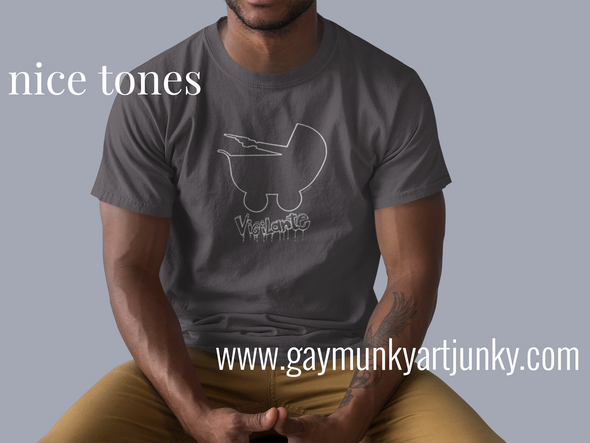 VIGILANTE  Unisex Organic Cotton T Shirt